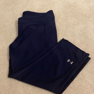 Under Armour 3/4 length leggings - Navy
